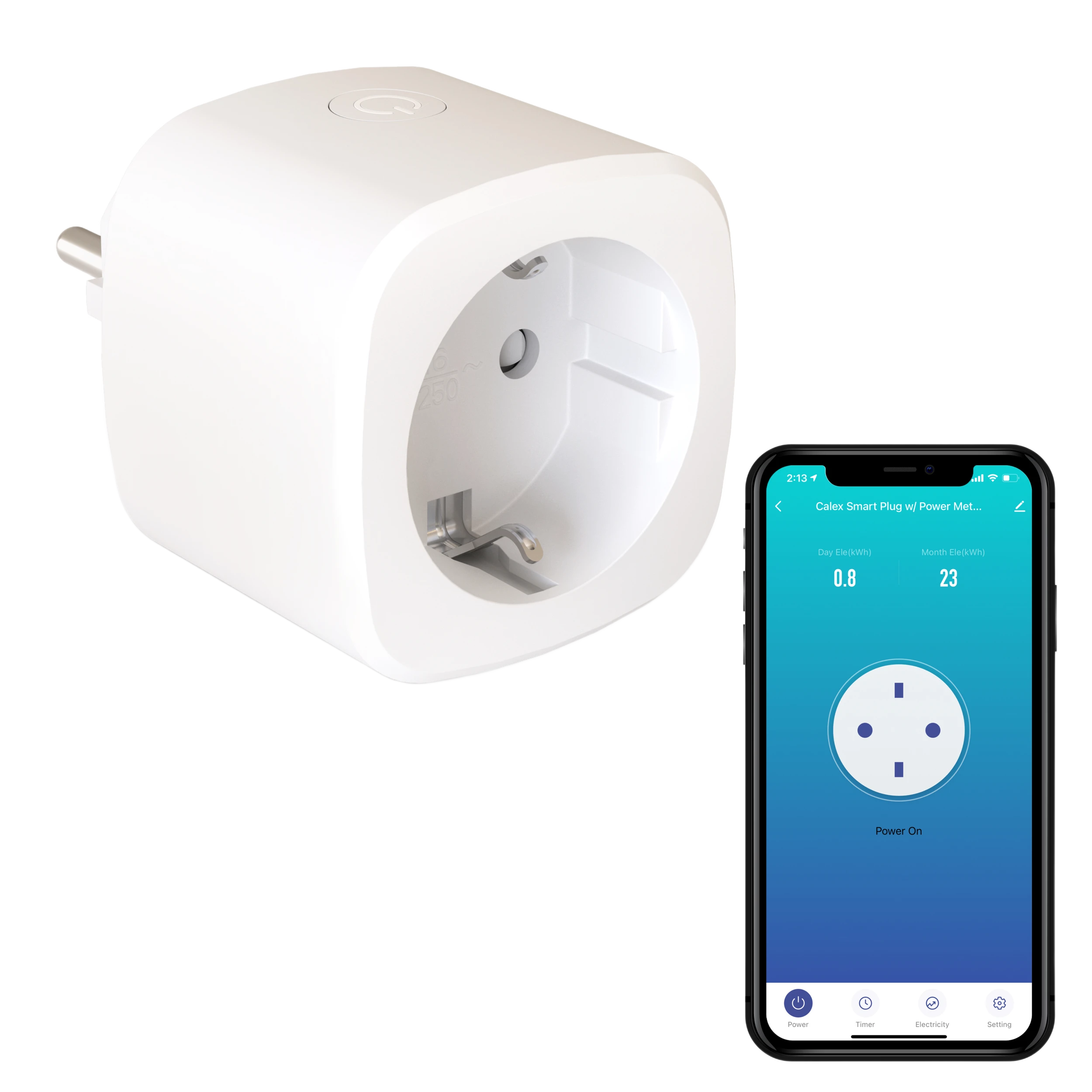calex-smart-prise-connect-e-wifi-avec-compteur-d-nergie image 1