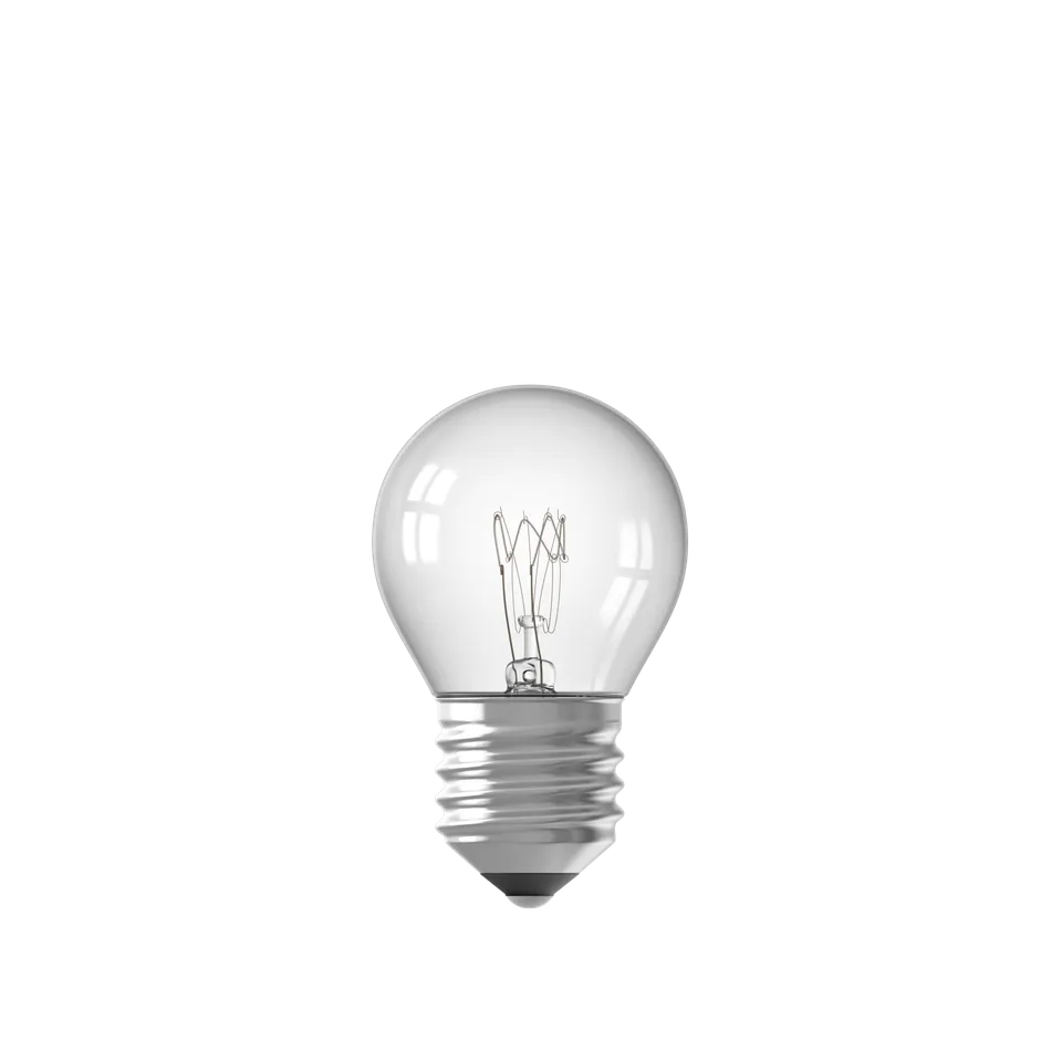 calex-ampoule-incandescente-e27-p45-clair image 1