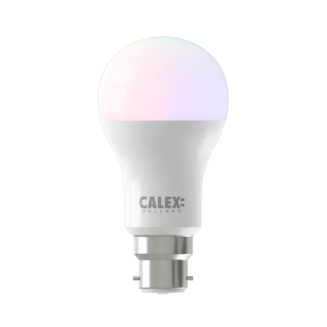 calex-smart-led-ampoule-b22-a60-blanche-9-4w-rgb image 1