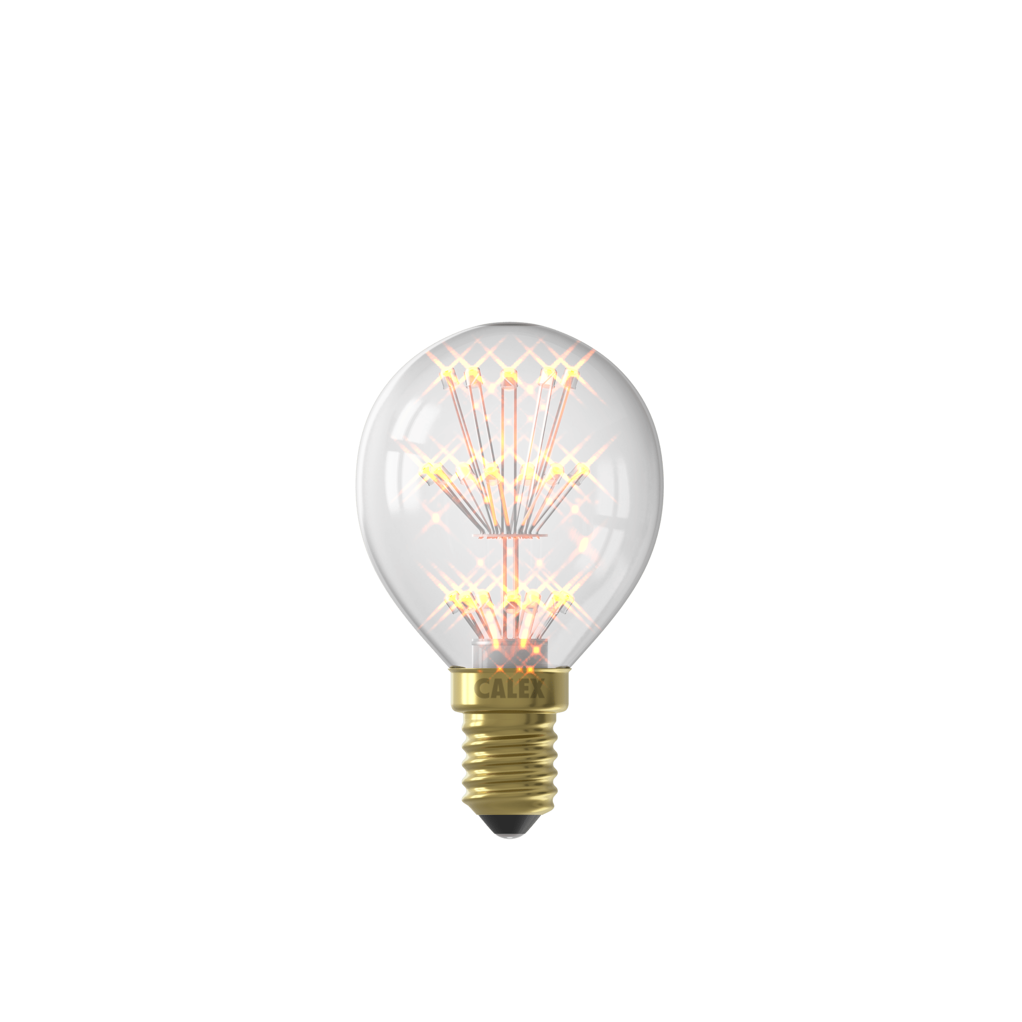 calex-pearl-led-e14-p45-transparente-1w-2100k image 1