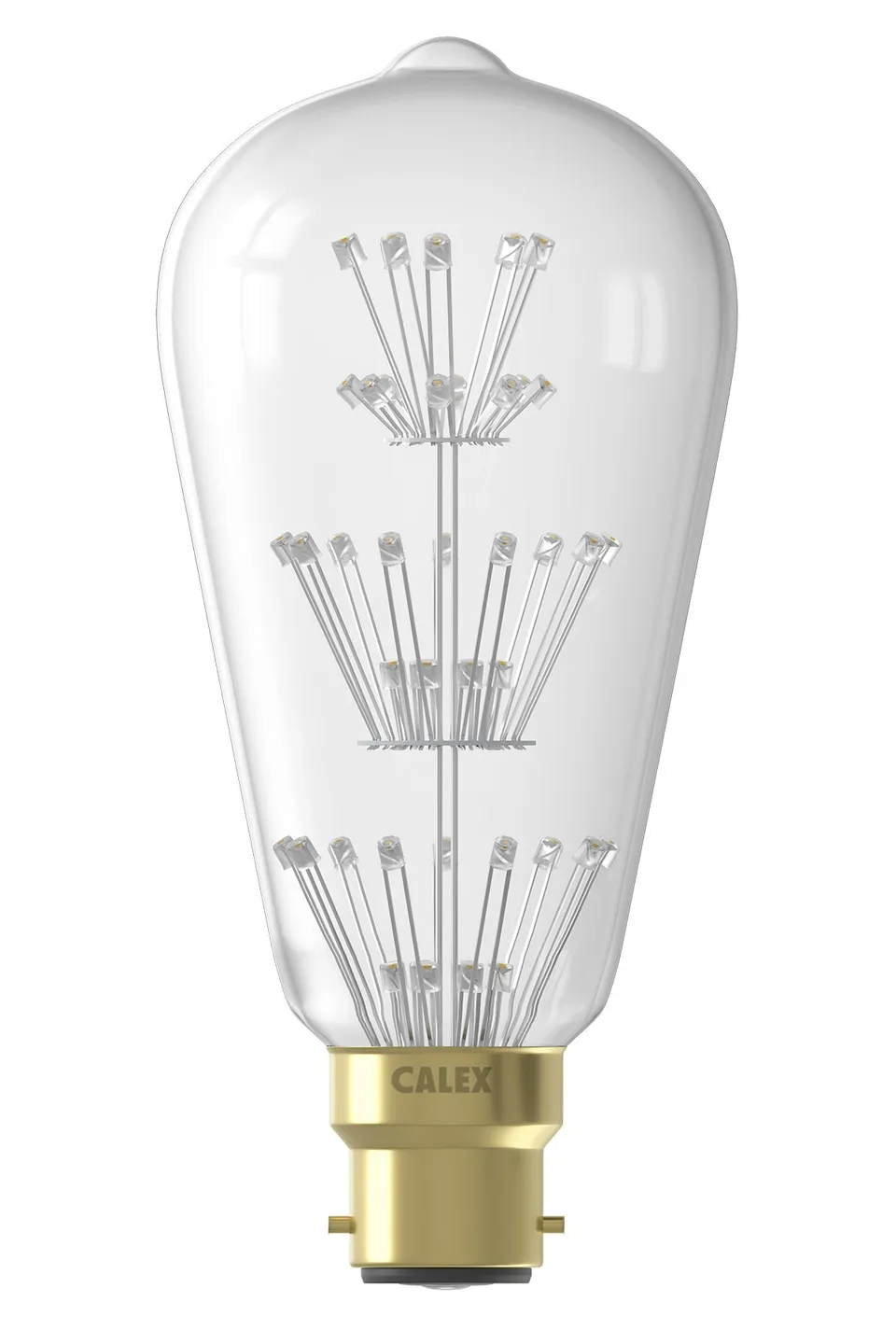 calex-pearl-ampoule-led-b22-st64-transparente-2w image 1