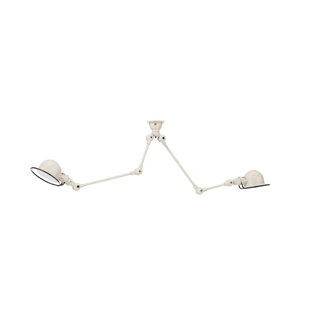 jield-loft-sky4224-ivoire-suspension-double-clairage-industriel image 1
