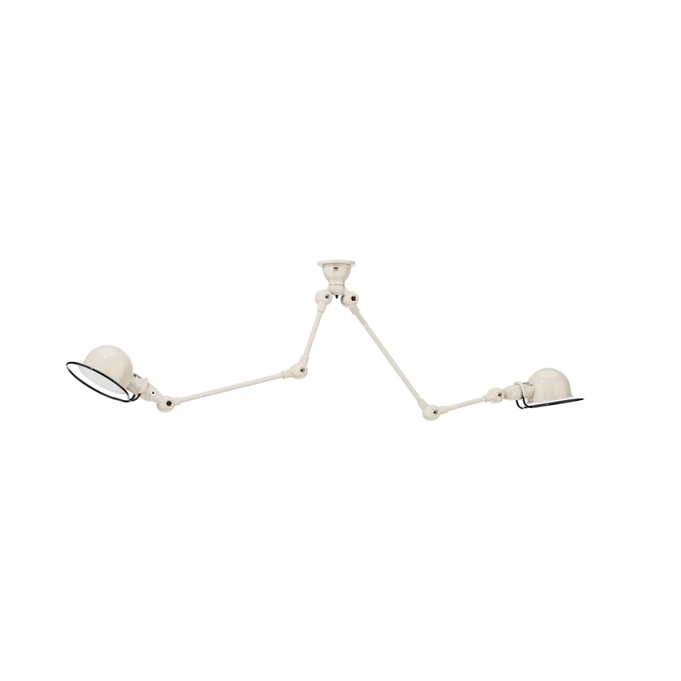 jield-loft-sky4224-ivoire-suspension-double-clairage-industriel image 1
