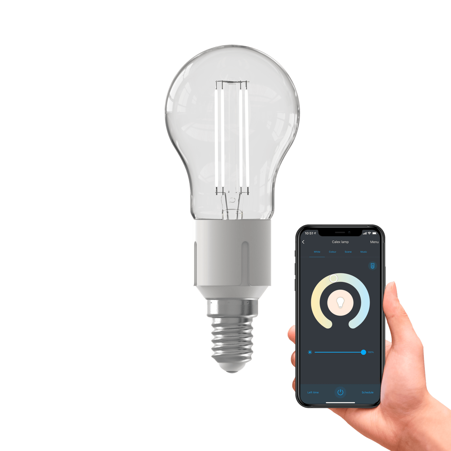 calex-smart-led-filament-p45-e14-4-5w-cct-connect-e image 3