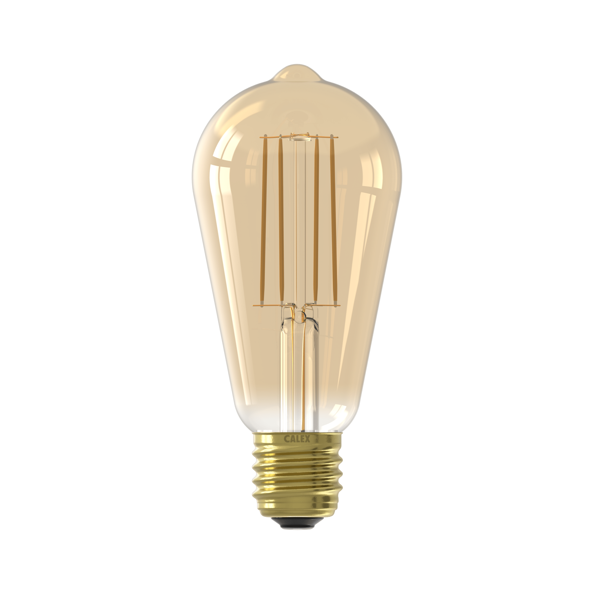 calex-ampoule-rustic-st64-gold-e27-filament-droit-2100k image 2