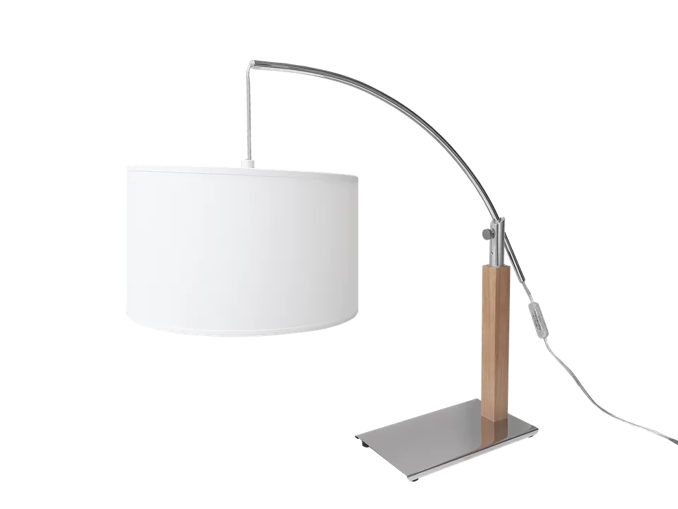 aluminor-rainbow-lt-lampe-poser-bois-m-tal-r-glable image 1