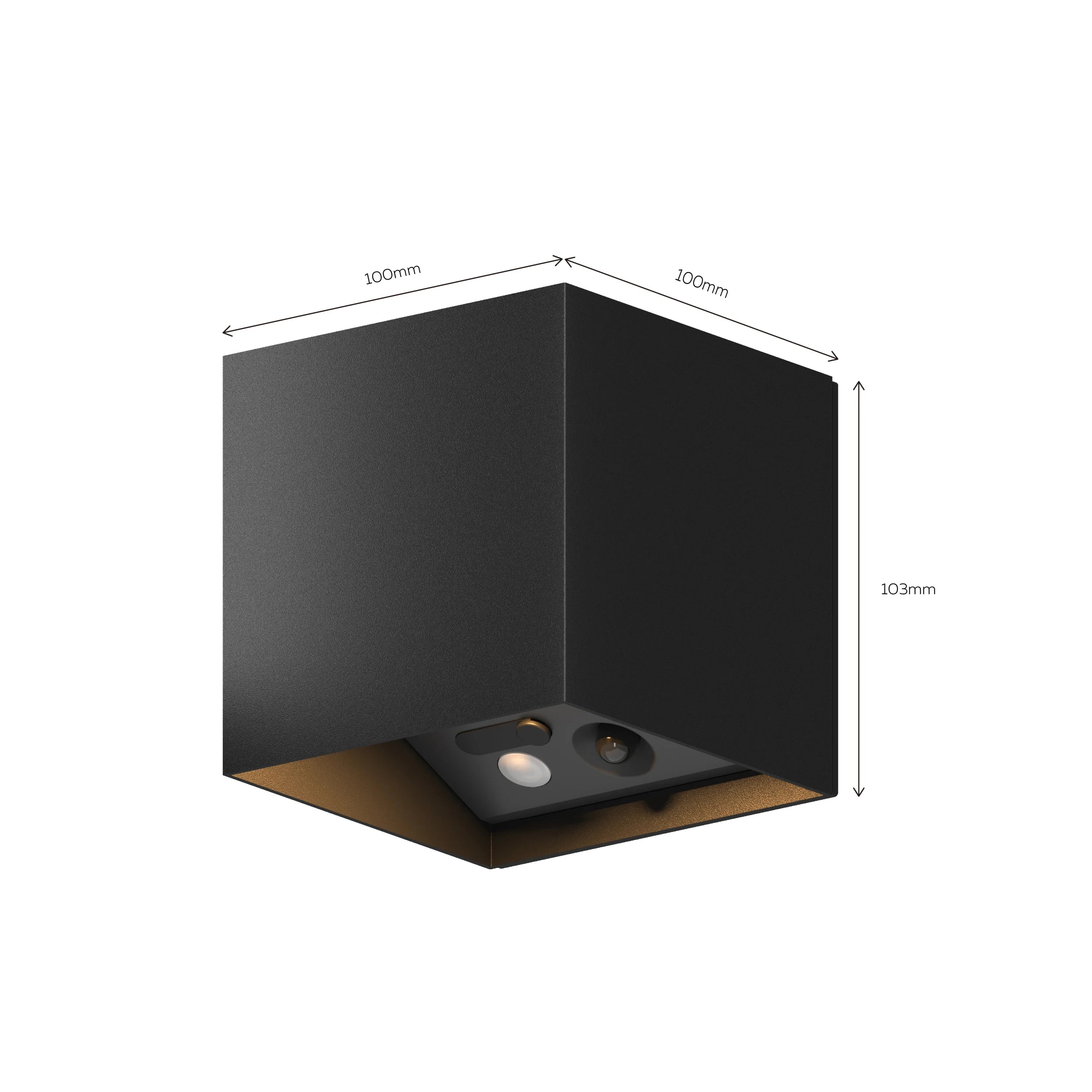 calex-volterra-applique-rechargeable-up-down-noire-7w-2700k image 6