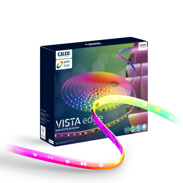 calex-vista-bande-led-30m-rgbcctic-avec-t-l-commande image 1