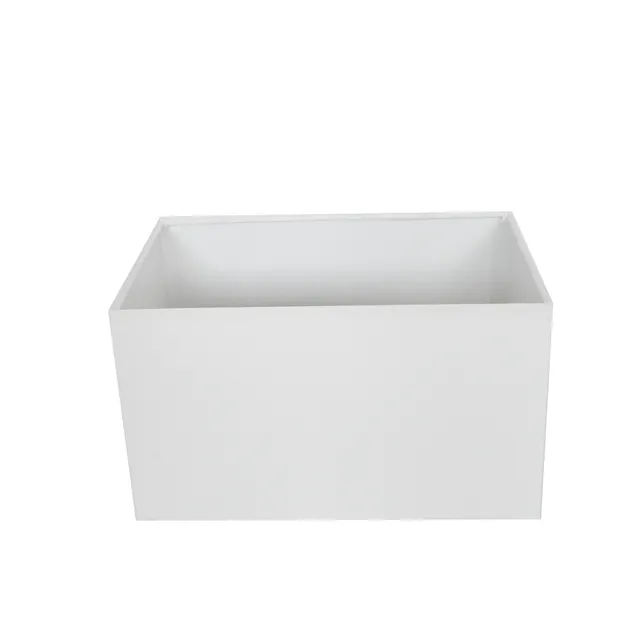 aluminor-abat-jour-blanc-rectangulaire-tissu-e27 image 1