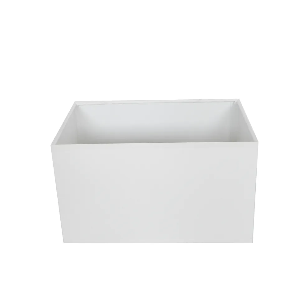 aluminor-abat-jour-blanc-rectangulaire-tissu-e27 image 1