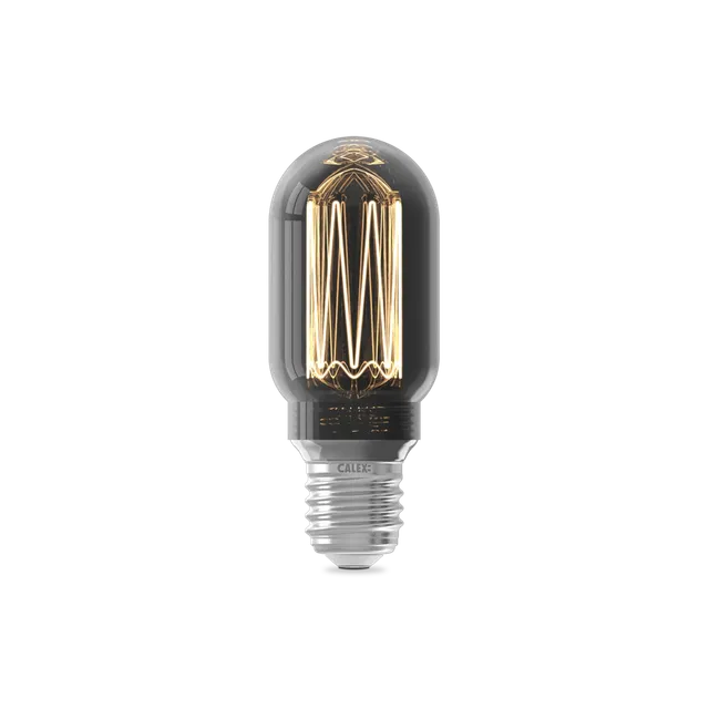 calex-tube-led-crown-t45-e27-titane-2000k image 1