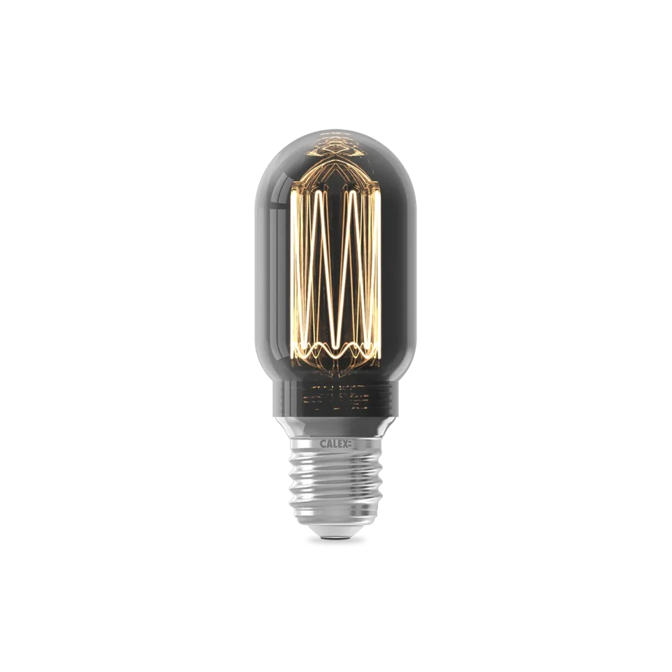 calex-tube-led-crown-t45-e27-titane-2000k image 1
