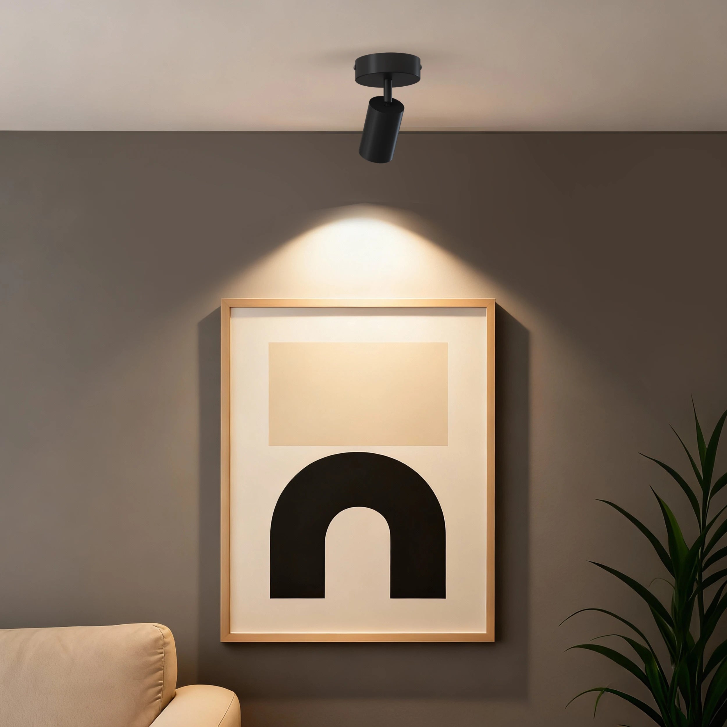 calex-spot-plafonnier-rond-1x-gu10-noir-et-or image 3