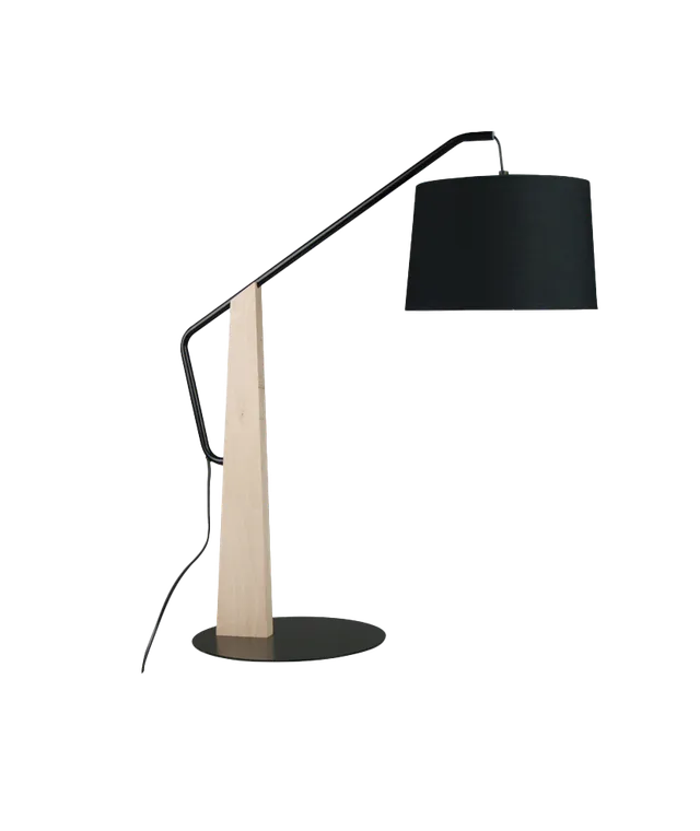 aluminor-matteo-lt-lampe-poser-bois-et-m-tal image 1