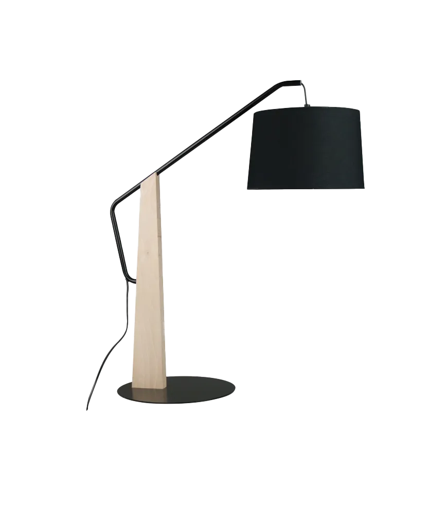 aluminor-matteo-lt-lampe-poser-bois-et-m-tal image 1