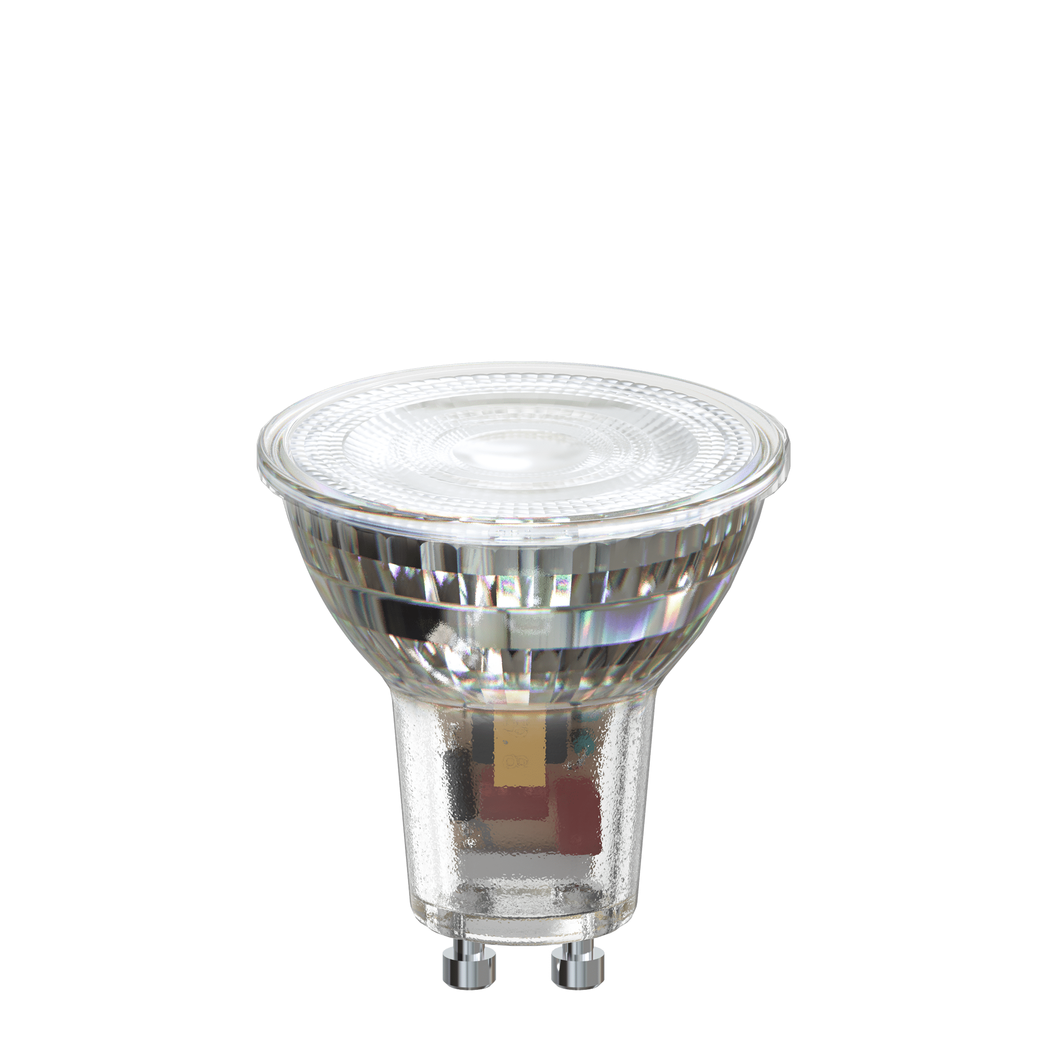calex-smd-reflector-led-gu10-chrome-6w-dimmable-lot-de-3 image 1