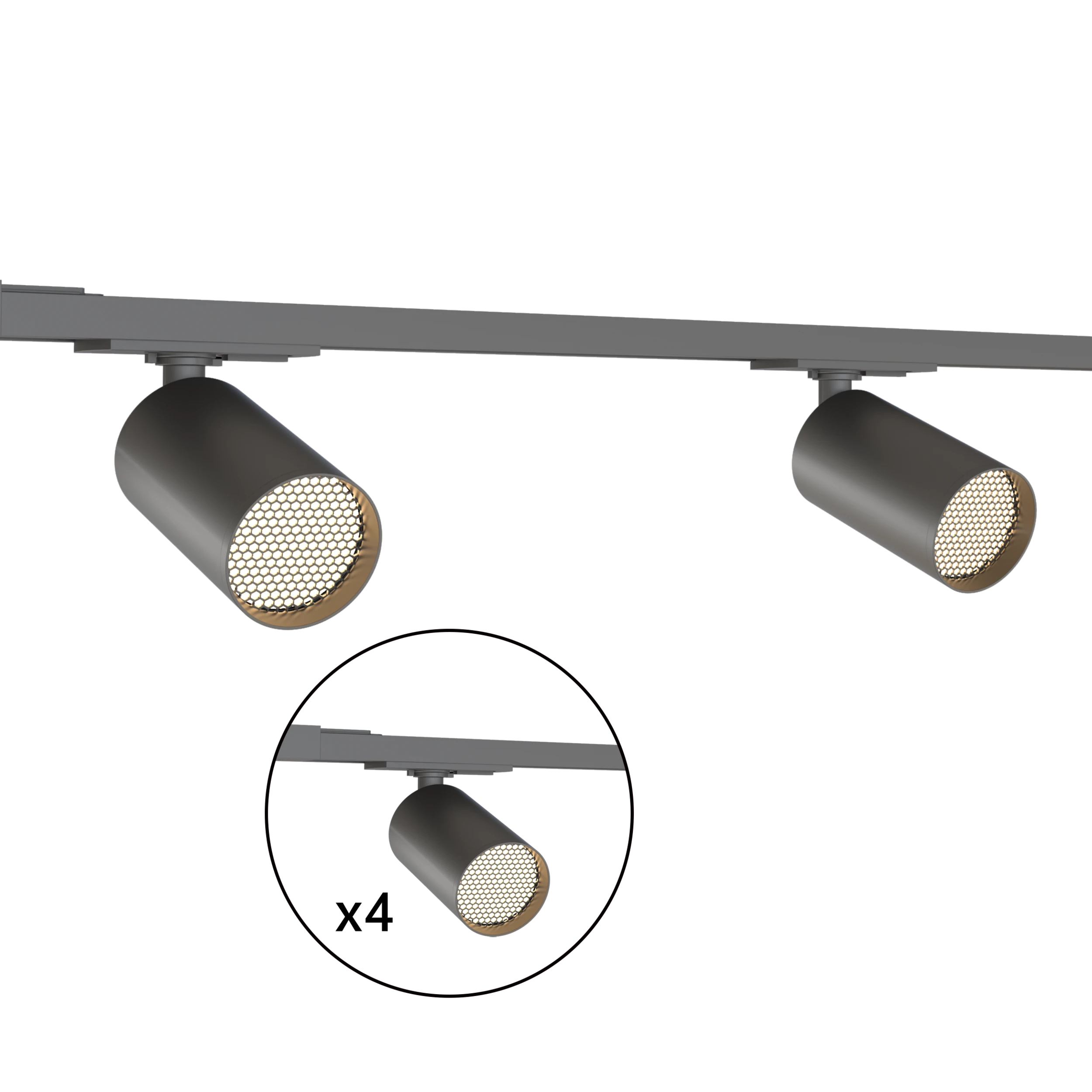 calex-rail-de-spots-4x-gu10-2m-noir image 8