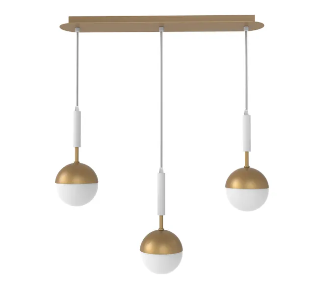 aluminor-tamara-s-suspension-art-d-co-dor-e-3-lumi-res image 1