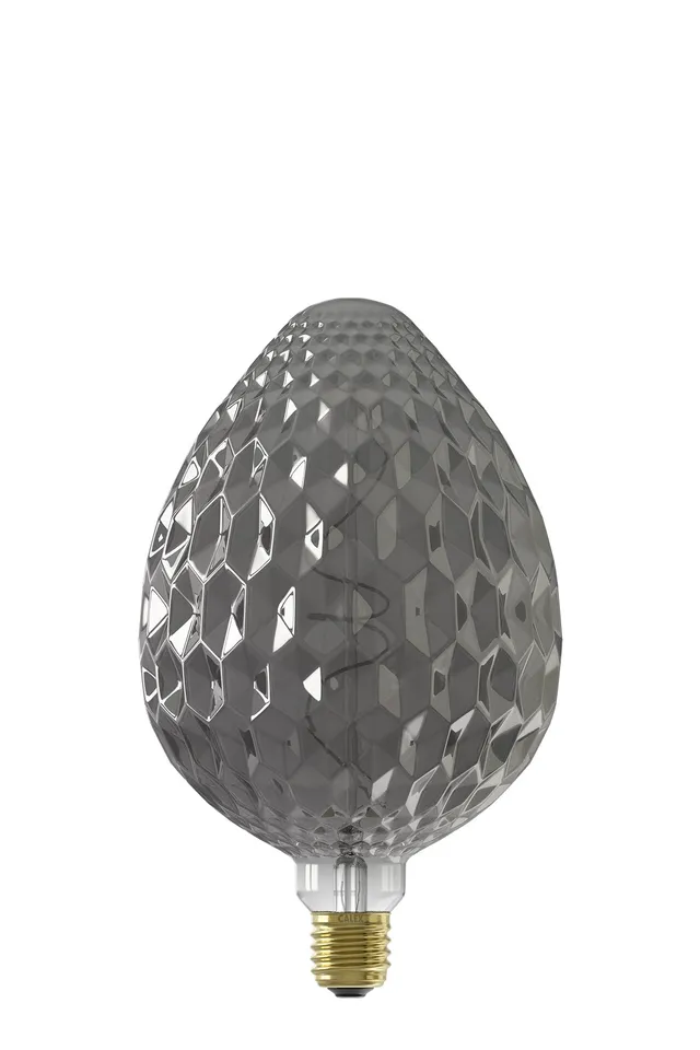 calex-sevilla-lampe-led-e27-titane-4w-dimmable-fraise image 1