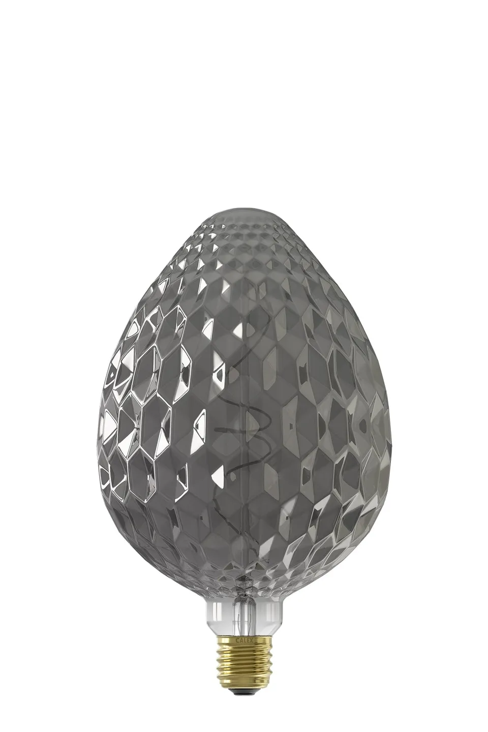calex-sevilla-lampe-led-e27-titane-4w-dimmable-fraise image 1