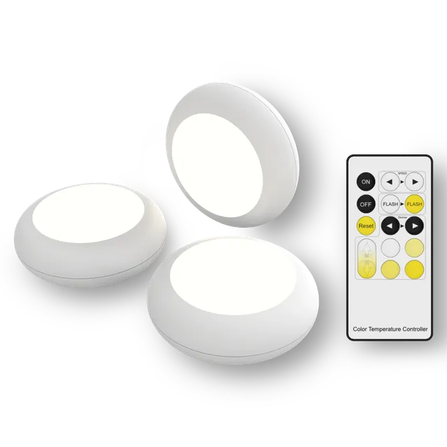 calex-spot-on-spot-d-clairage-de-meuble-sans-fil-avec-t-l-commande image 1