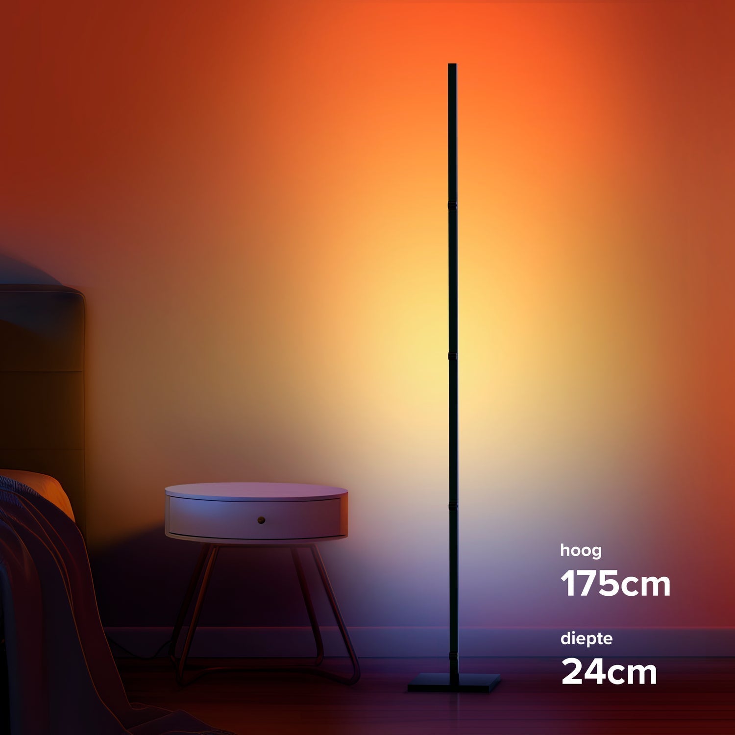 calex-halo-lampadaire-pliable-smart-rgbic-cct image 6