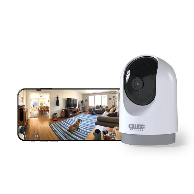calex-smart-cam-ra-int-rieure-ptz-2k-blanc image 1