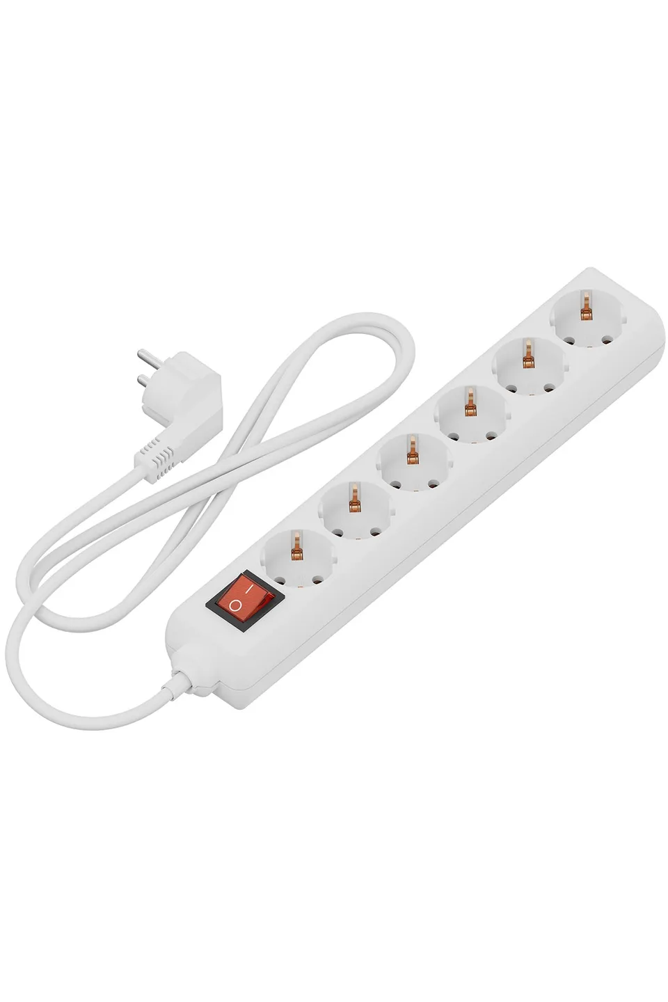 calex-r-partiteur-6-douilles-e27-avec-interrupteur-blanc-c-ble-1-4m image 1