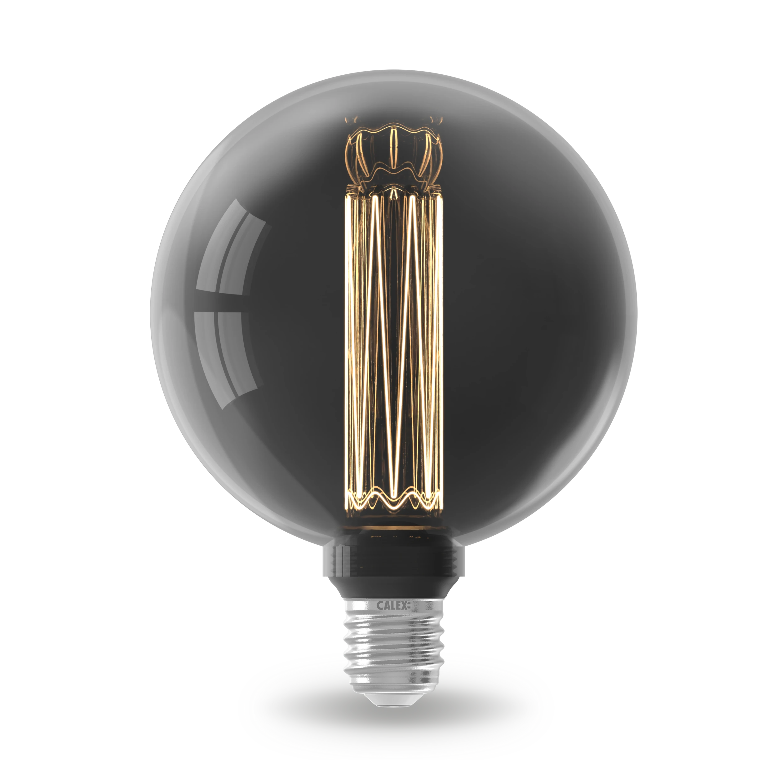 calex-crown-series-ampoule-led-filament-e27-g125-titane-dor-e-vintage image 1