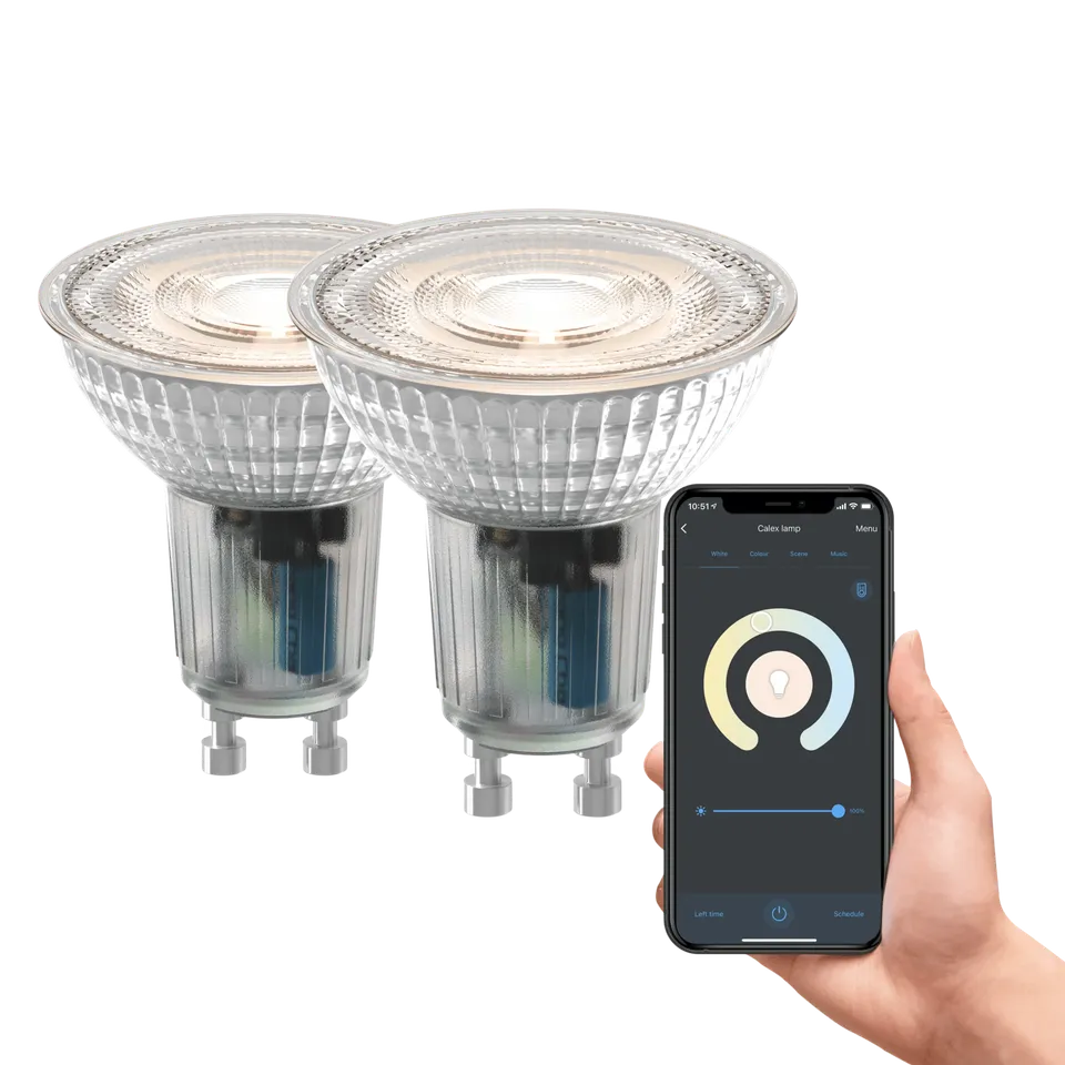 calex-smart-lot-de-2-ampoules-led-gu10-cct image 1
