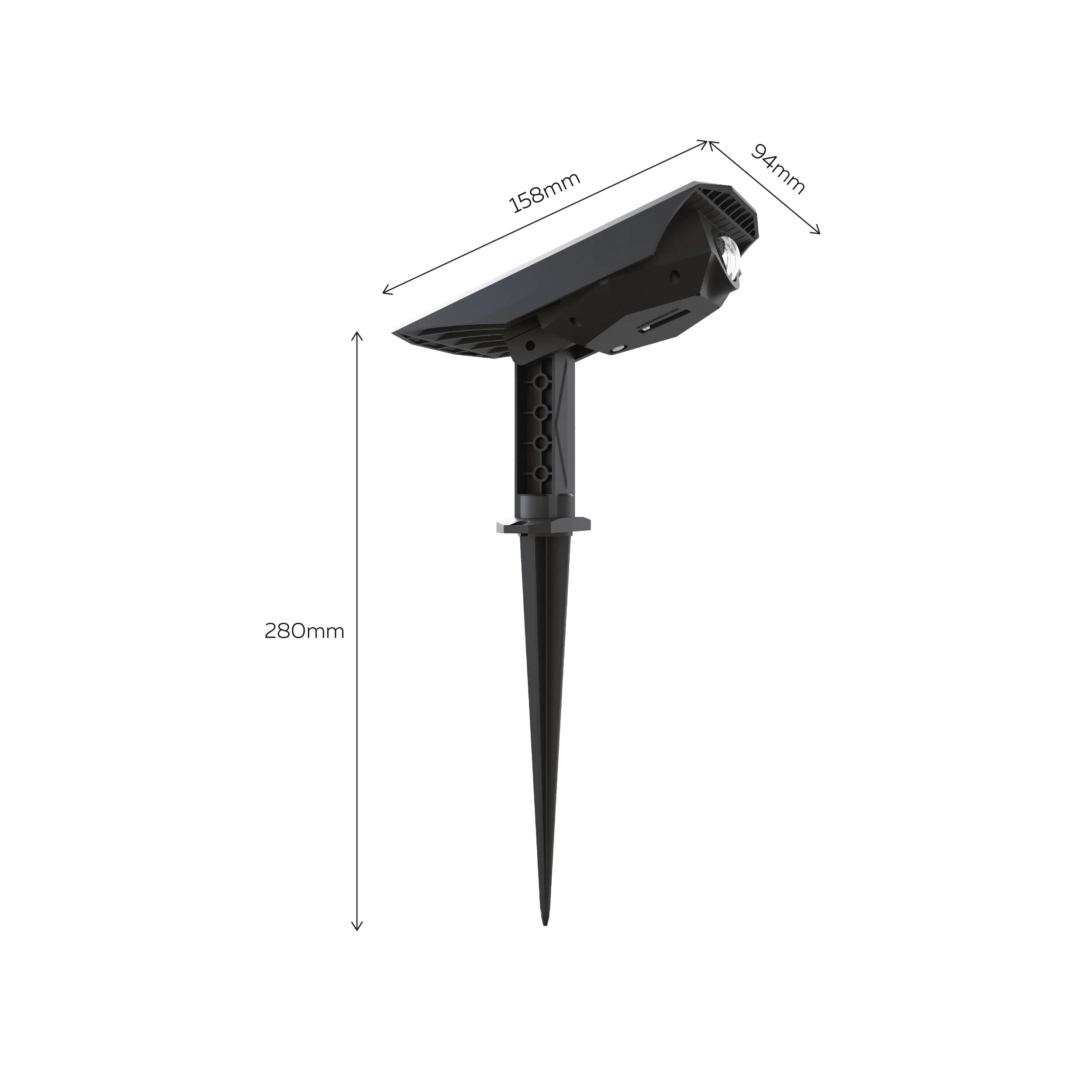 calex-padoa-spot-de-jardin-solaire-noir-lot-de-2 image 6
