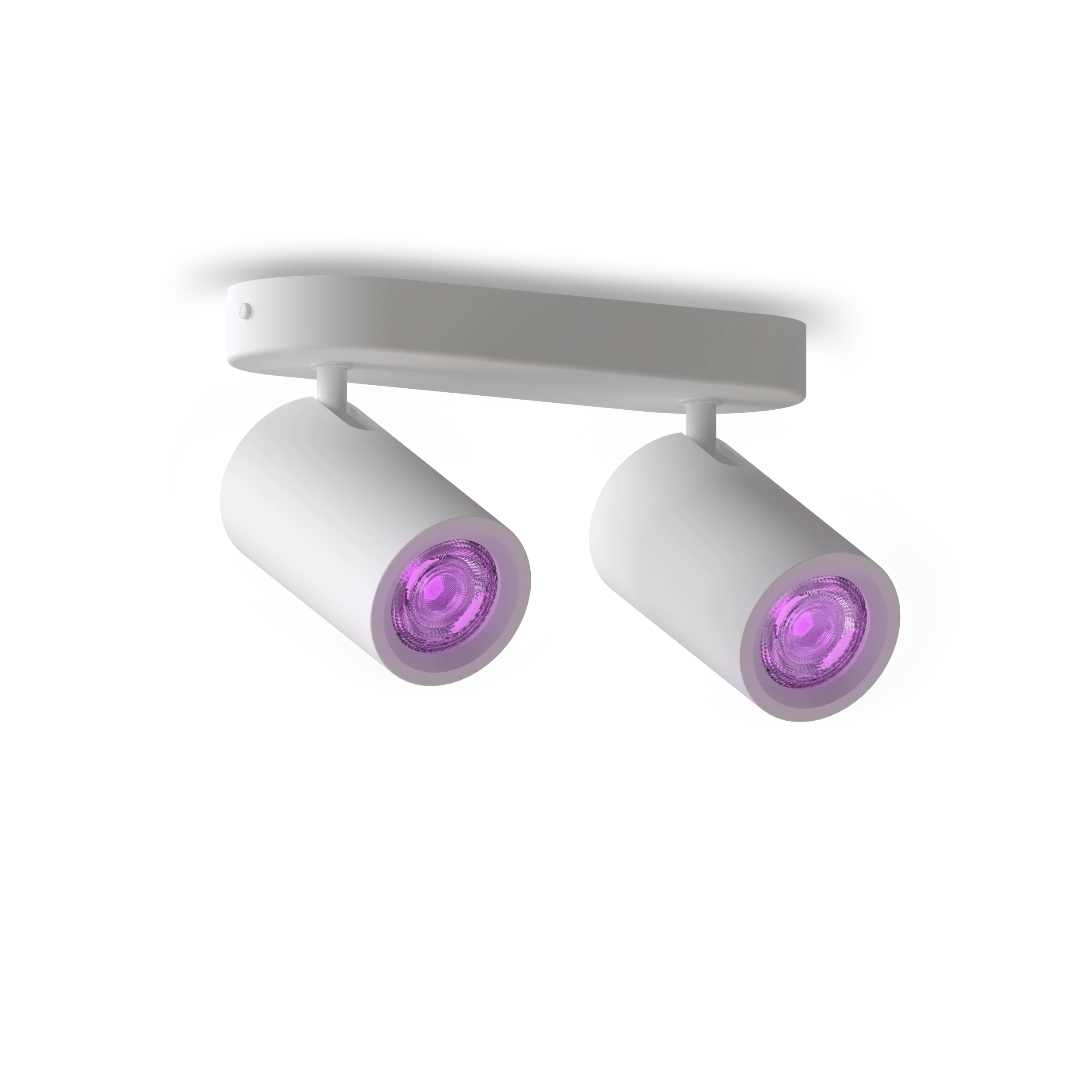 calex-smart-plafonnier-spot-2-lumi-res-blanc image 1