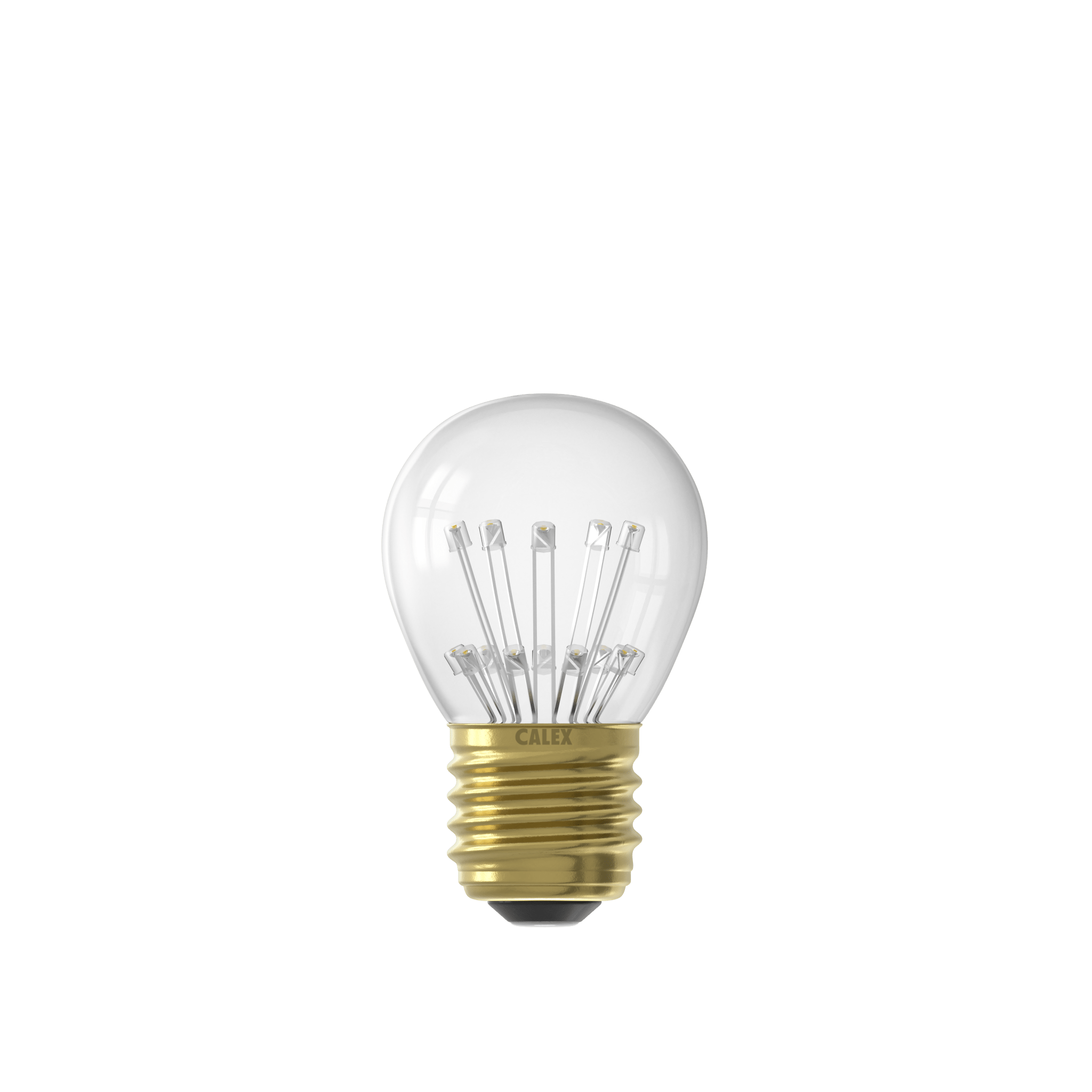 calex-ampoule-led-pearl-e27-p45-transparente-1w-2100k image 2