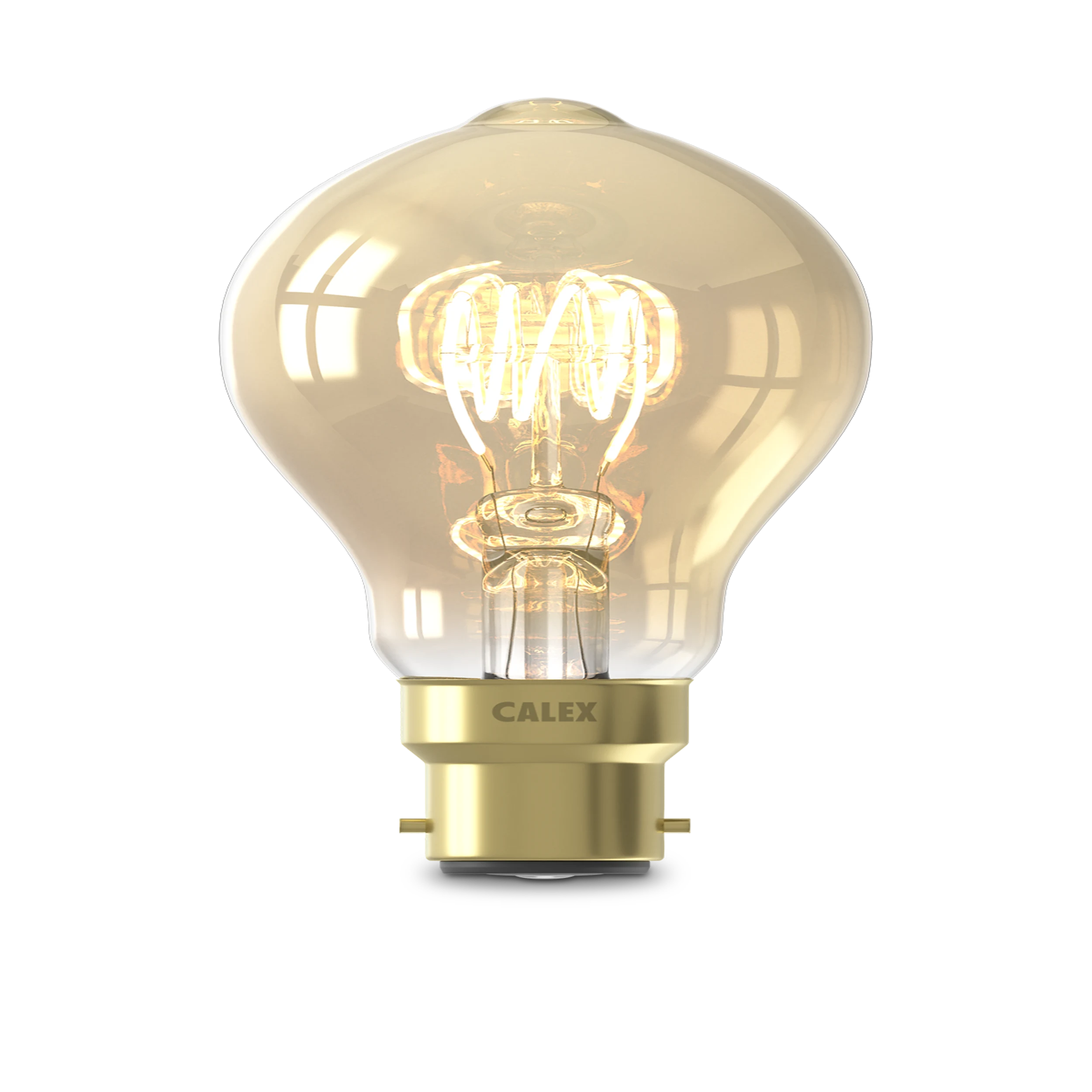 calex-spirale-filament-led-b22-a60-gold-3-8w-dimmable image 1