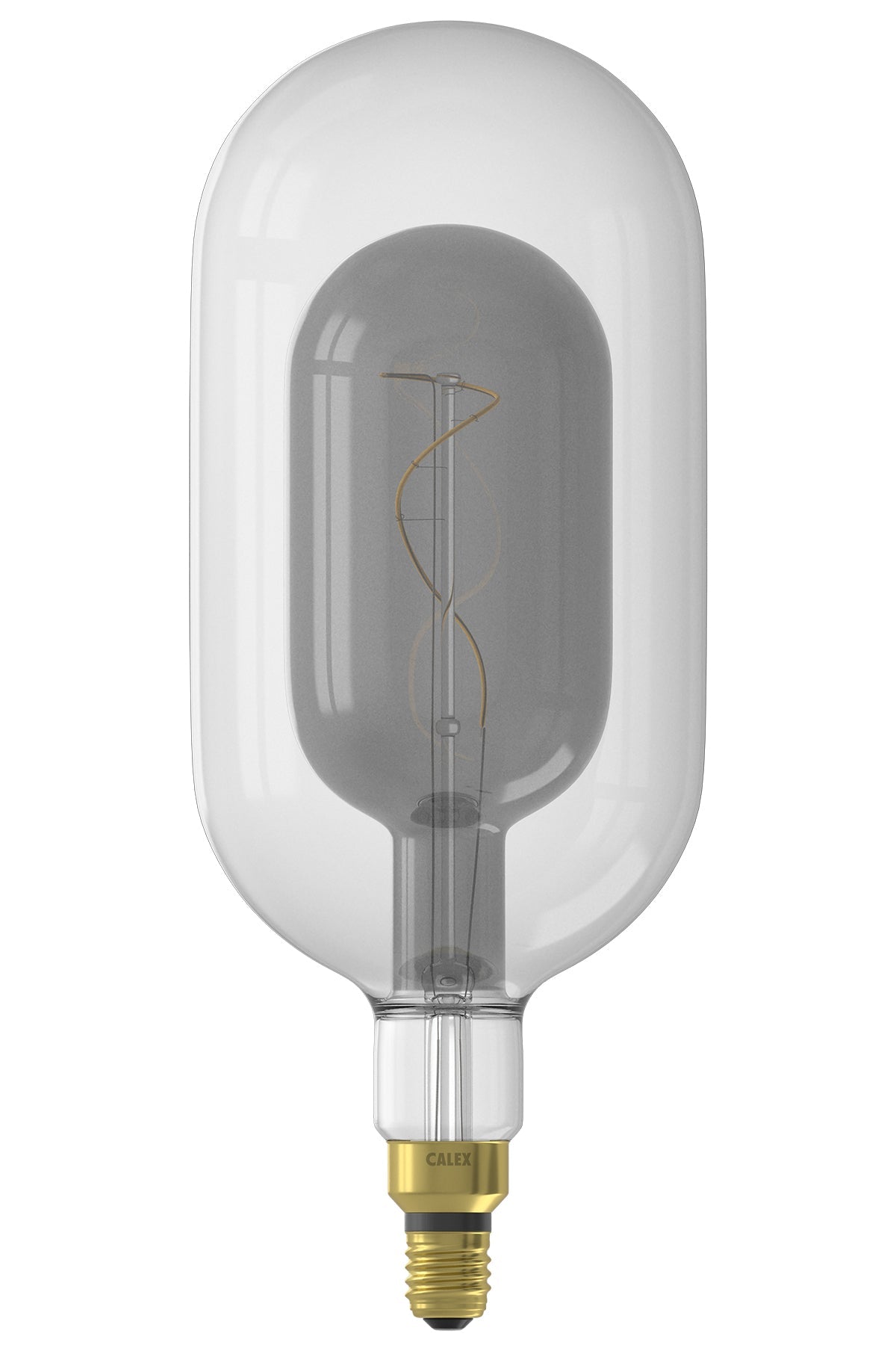 calex-sundsvall-lampe-led-e27-clear-titane-3w-dimmable image 1