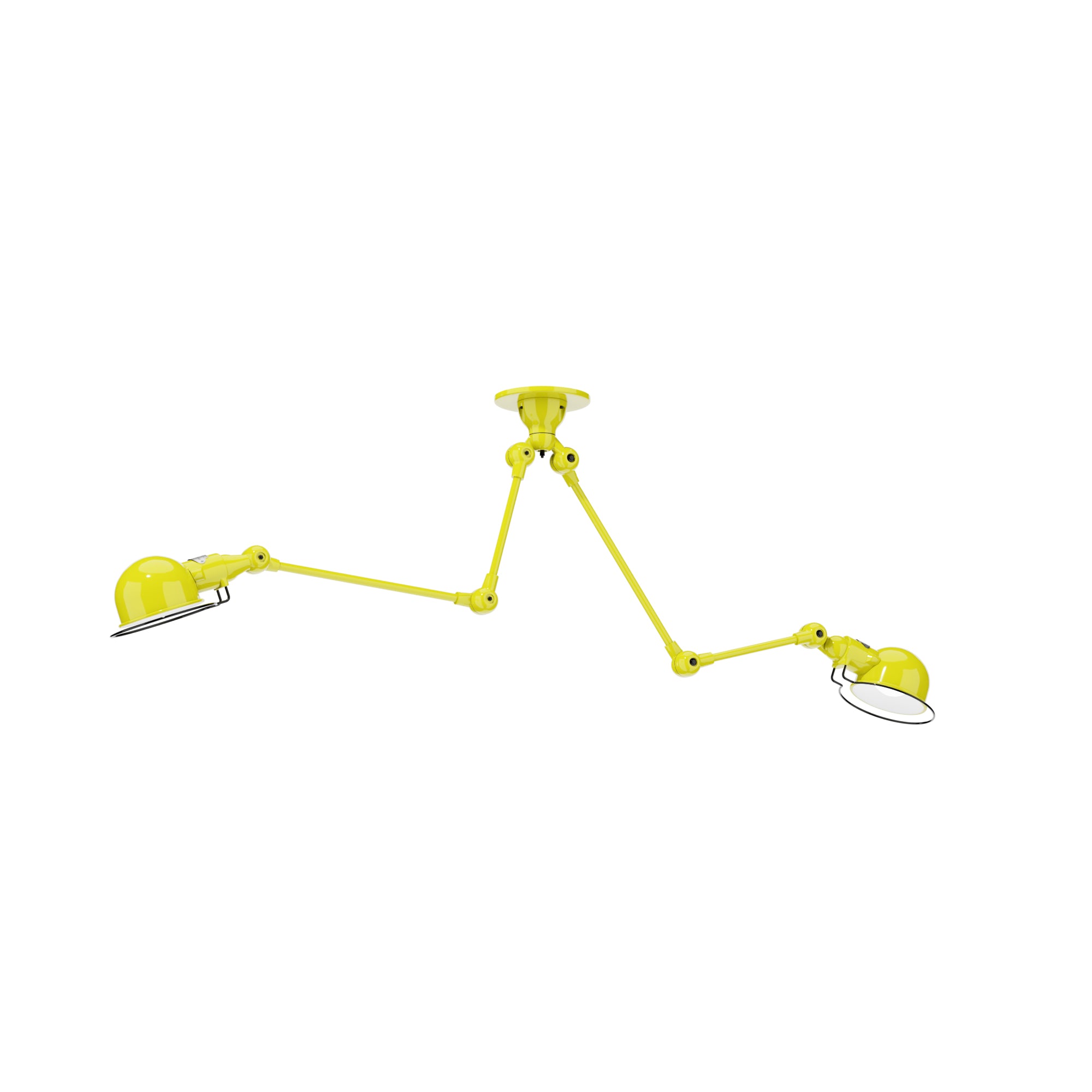 jield-signal-sky3773-applique-double-bras-jaune-soufre image 1