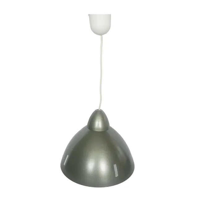 aluminor-fofty-suspension-m-tal-gris-e27-28-cm image 1