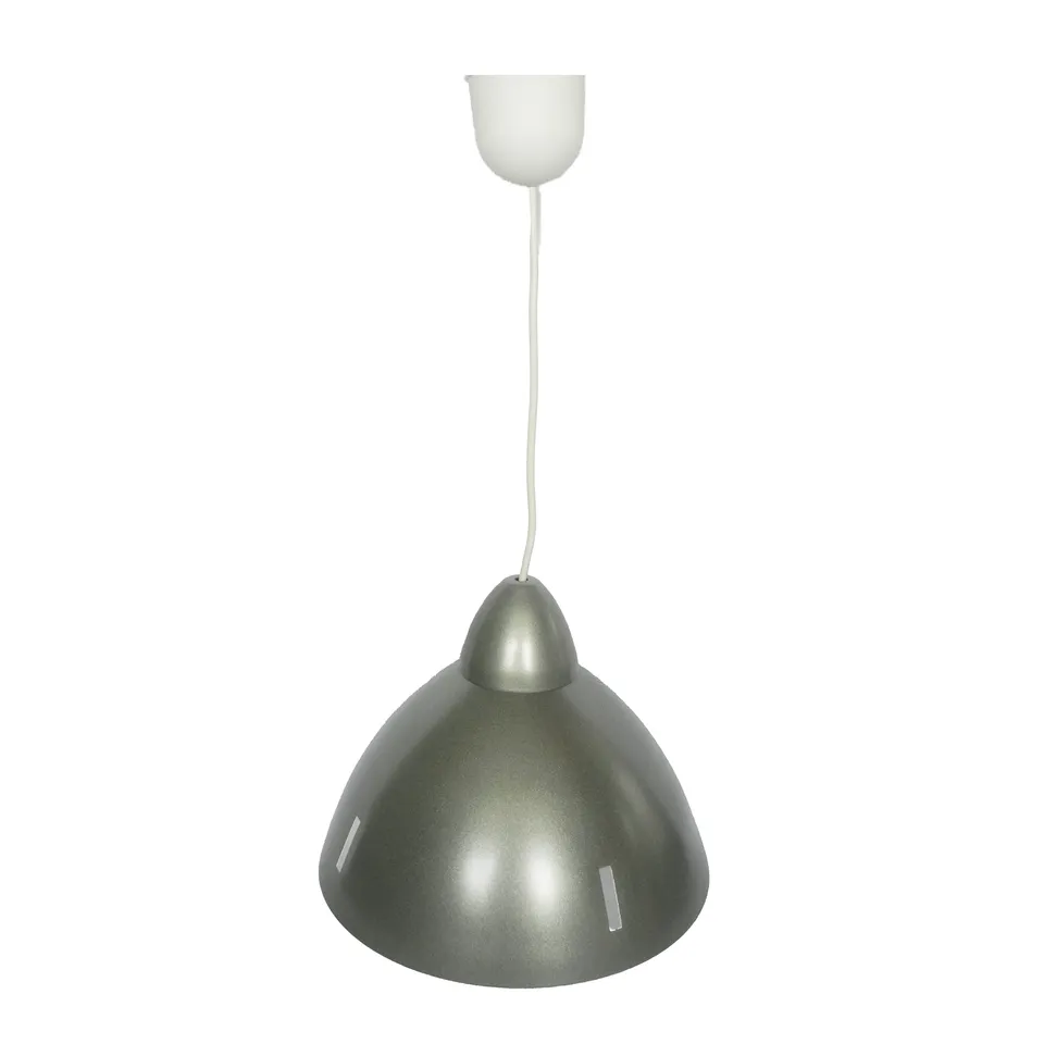 aluminor-fofty-suspension-m-tal-gris-e27-28-cm image 1