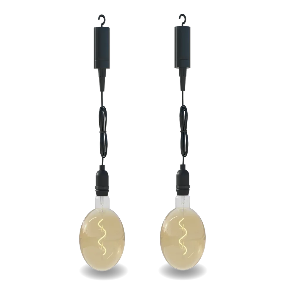 calex-outdoor-suspension-nomade-g125-gold-lot-de-2 image 1
