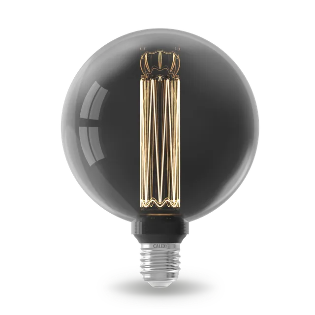 calex-crown-series-ampoule-led-filament-e27-g125-titane-dor-e-vintage image 1