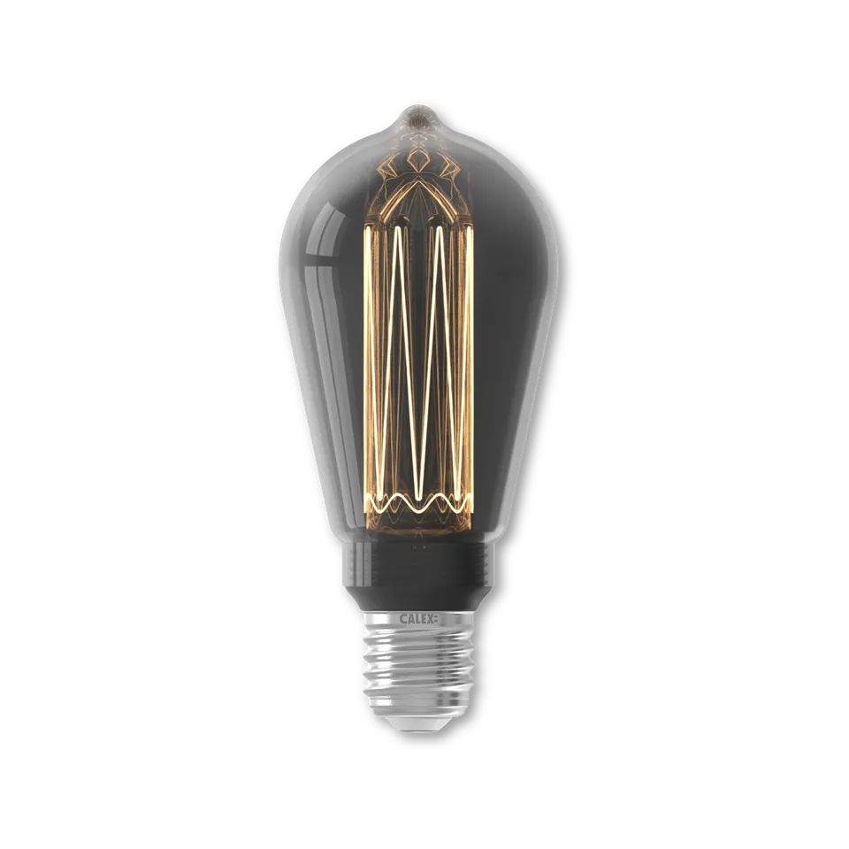 calex-ampoule-led-crown-e27-st64-titane-3-5w-dimmable image 1