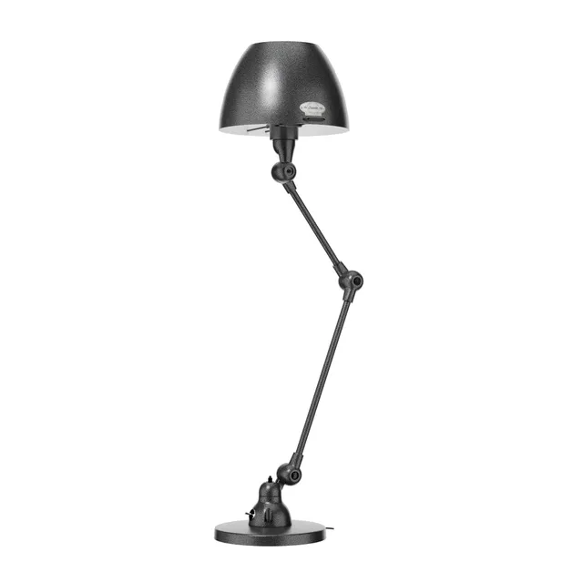 jield-aicler-aic373-lampe-murale-deux-bras-articul-s-noir-martel image 1