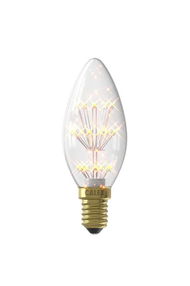 calex-pearl-ampoule-led-e14-b35-transparente-1w-2100k image 1
