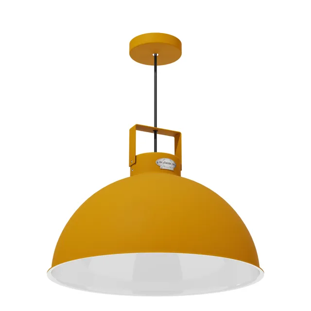 jield-dante-d450-suspension-taille-l-beige-brun-abat-jour-aluminium-45-cm image 1