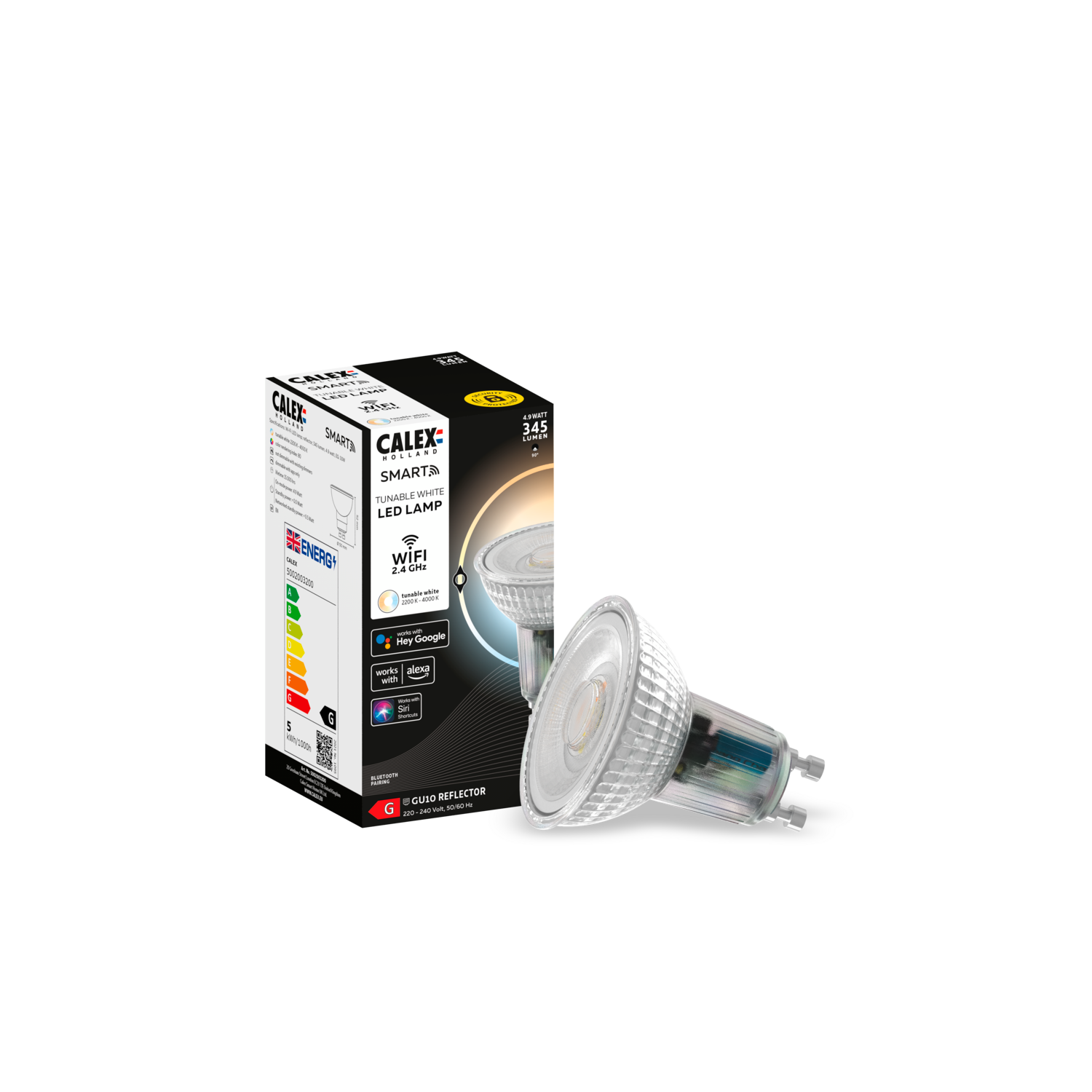 calex-smart-spot-led-gu10-r-flecteur-4-9w-dimmable-cct image 3