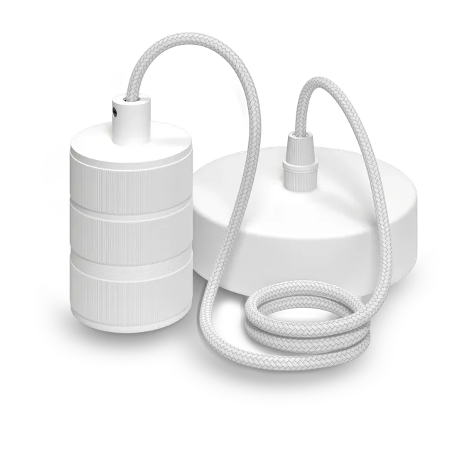 calex-suspension-luminaire-e27-blanche-aluminium image 1