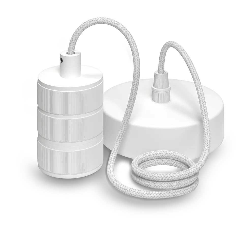 calex-suspension-luminaire-e27-blanche-aluminium image 1