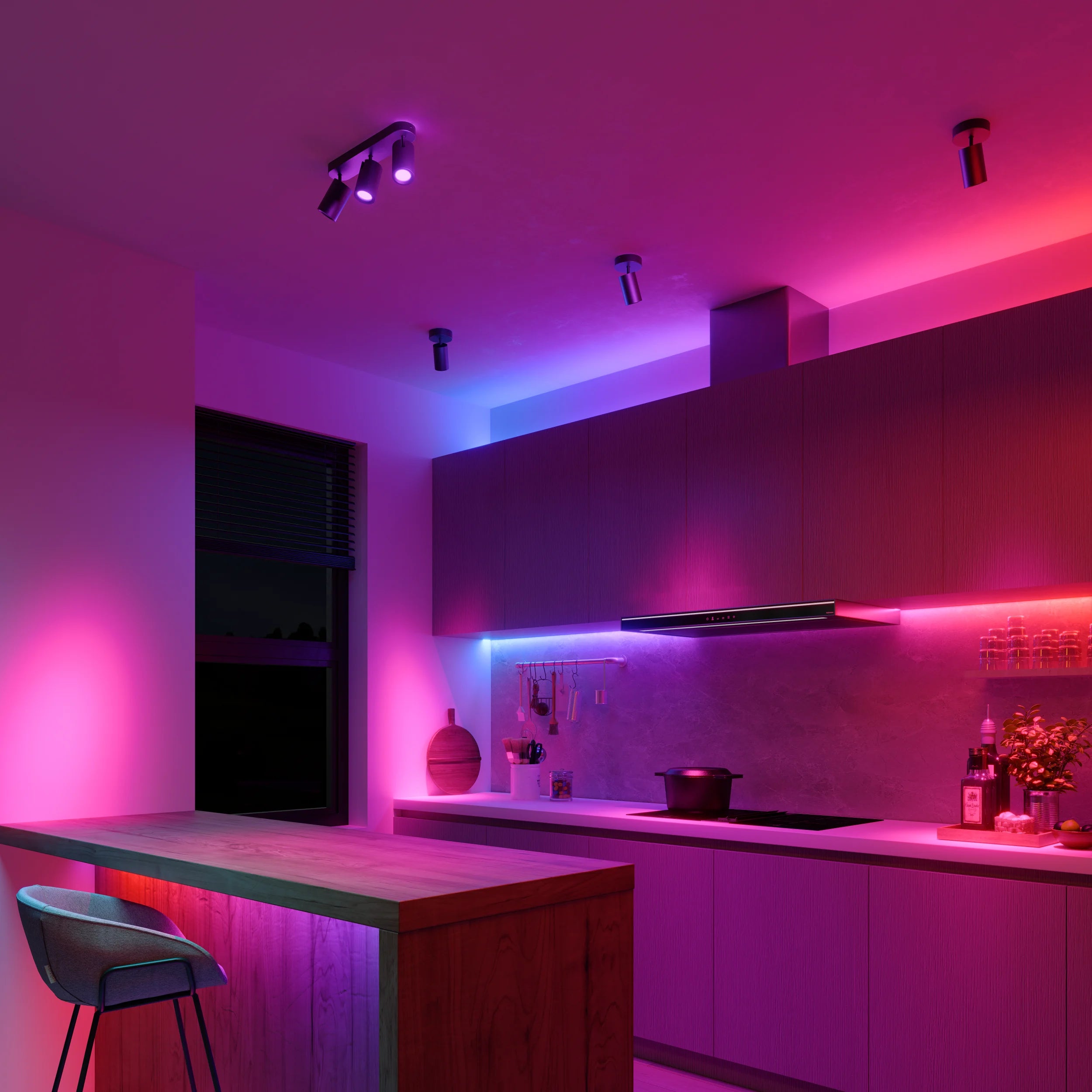 calex-smart-plafonnier-spot-3-lumi-res-noir-connect image 3