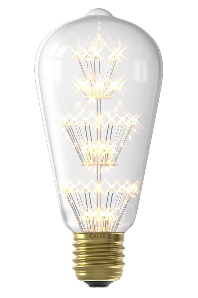 calex-crown-series-ampoule-led-pearl-st64-e27-2w-1800k image 1