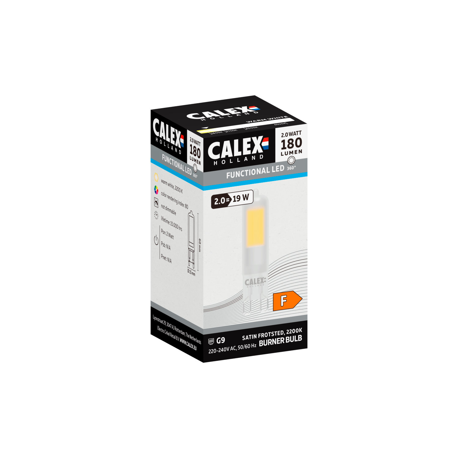 calex-smd-ampoule-led-g9-blanc-2w image 2